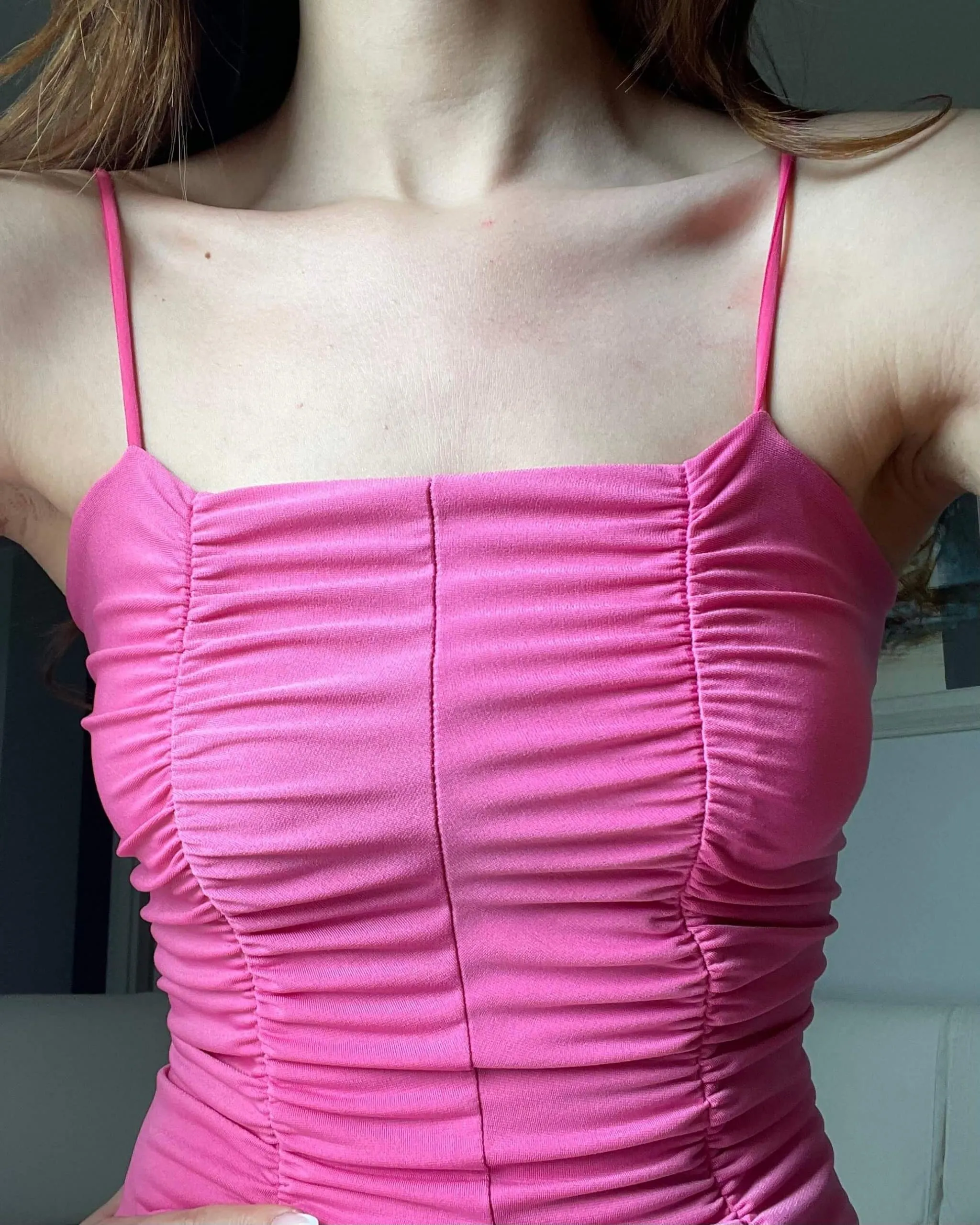 Abitino corto fucsia
