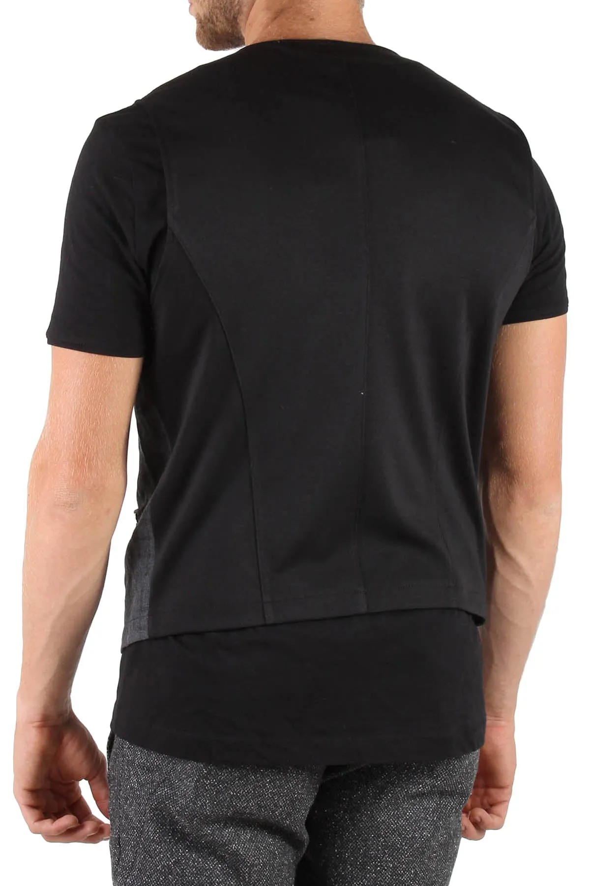 Absolut Joy gilet grigio quadri   