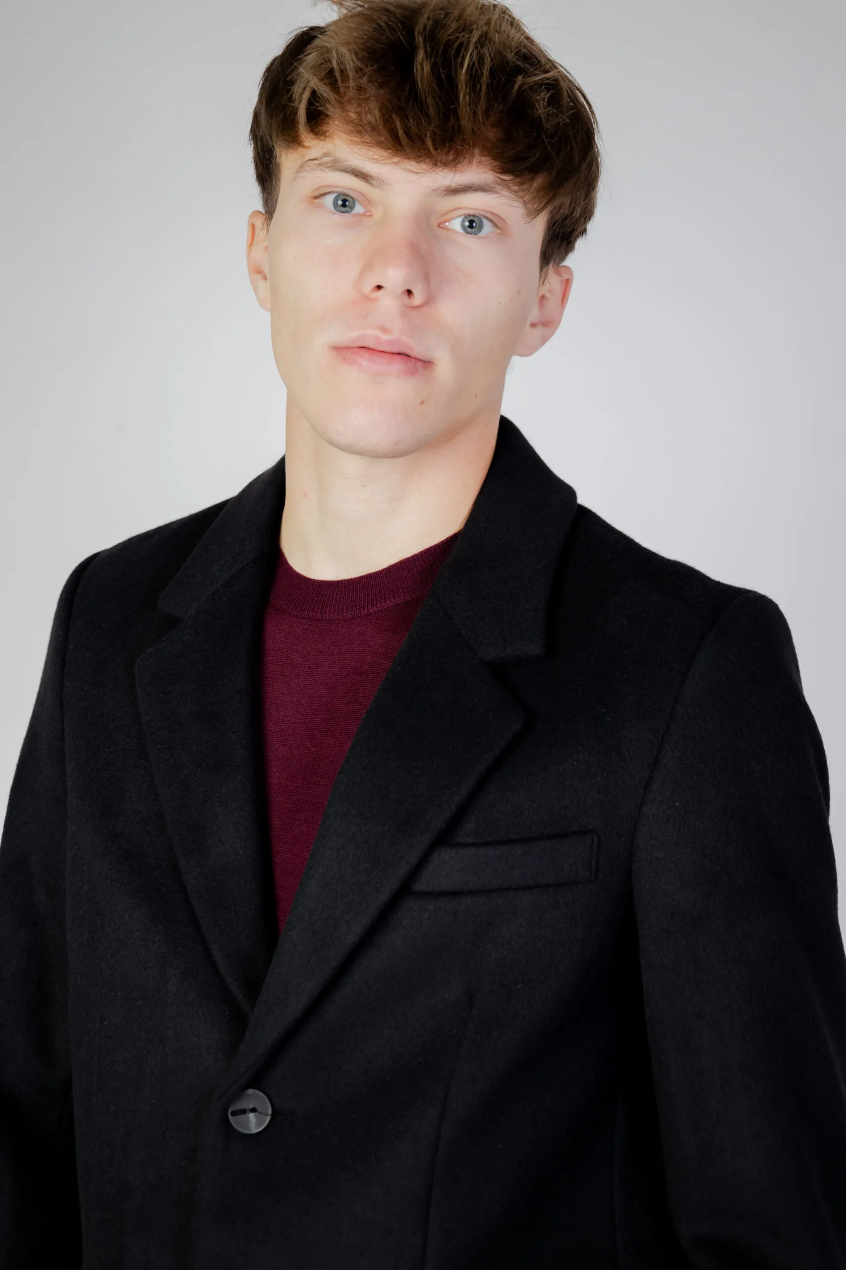 Cappotto Antony Morato russel slim fit Nero