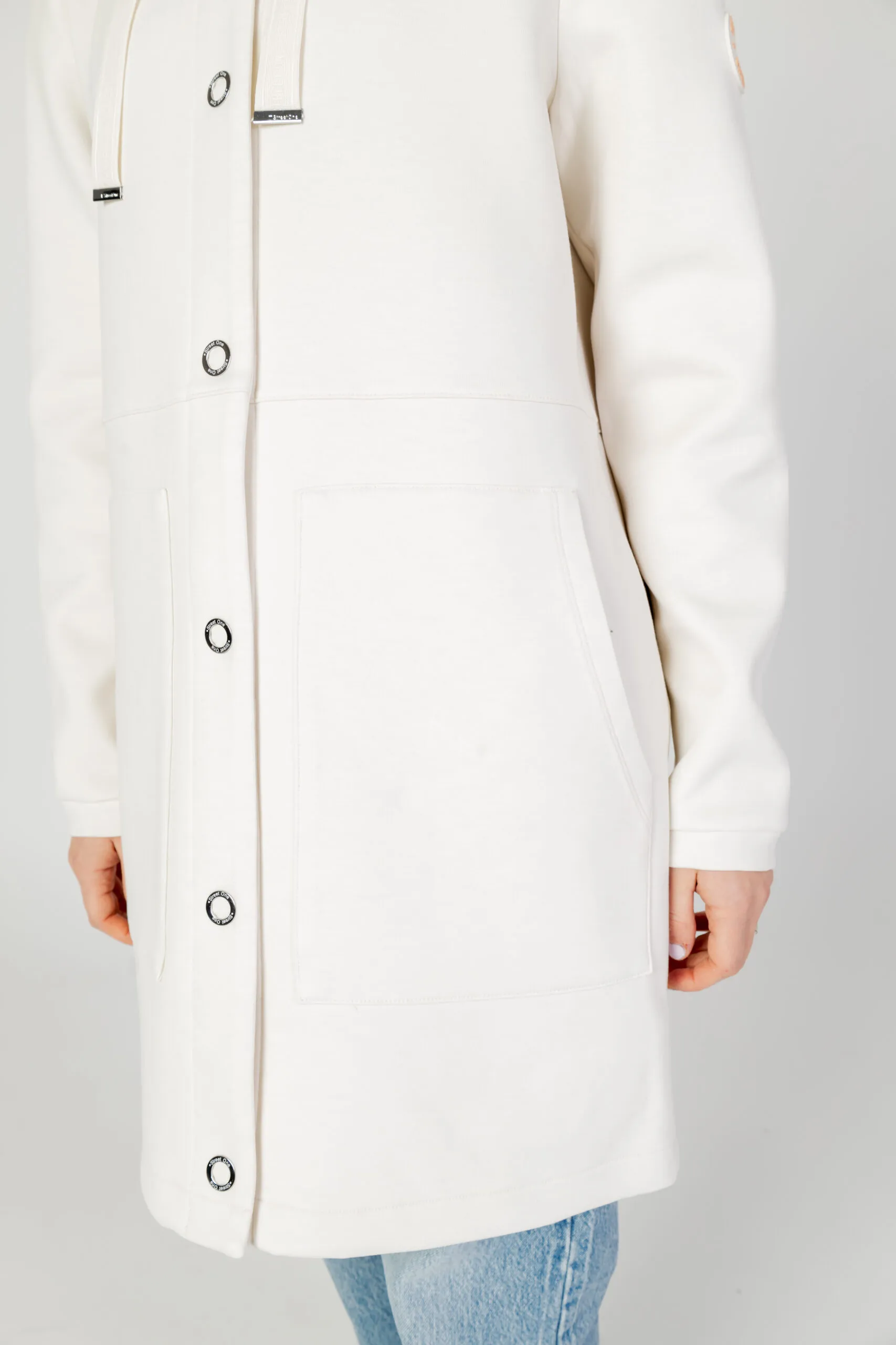 Cappotto Street One long soft doubleface jkt Panna