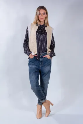 GILET BOUCLE' COSTE*