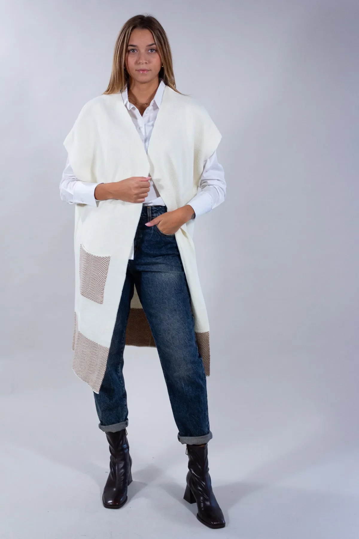 GILET KNIT VEST TASCONI