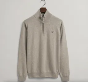 Maglia Gant Uomo in lana d’agnello extrafine con zip corta 86213-94