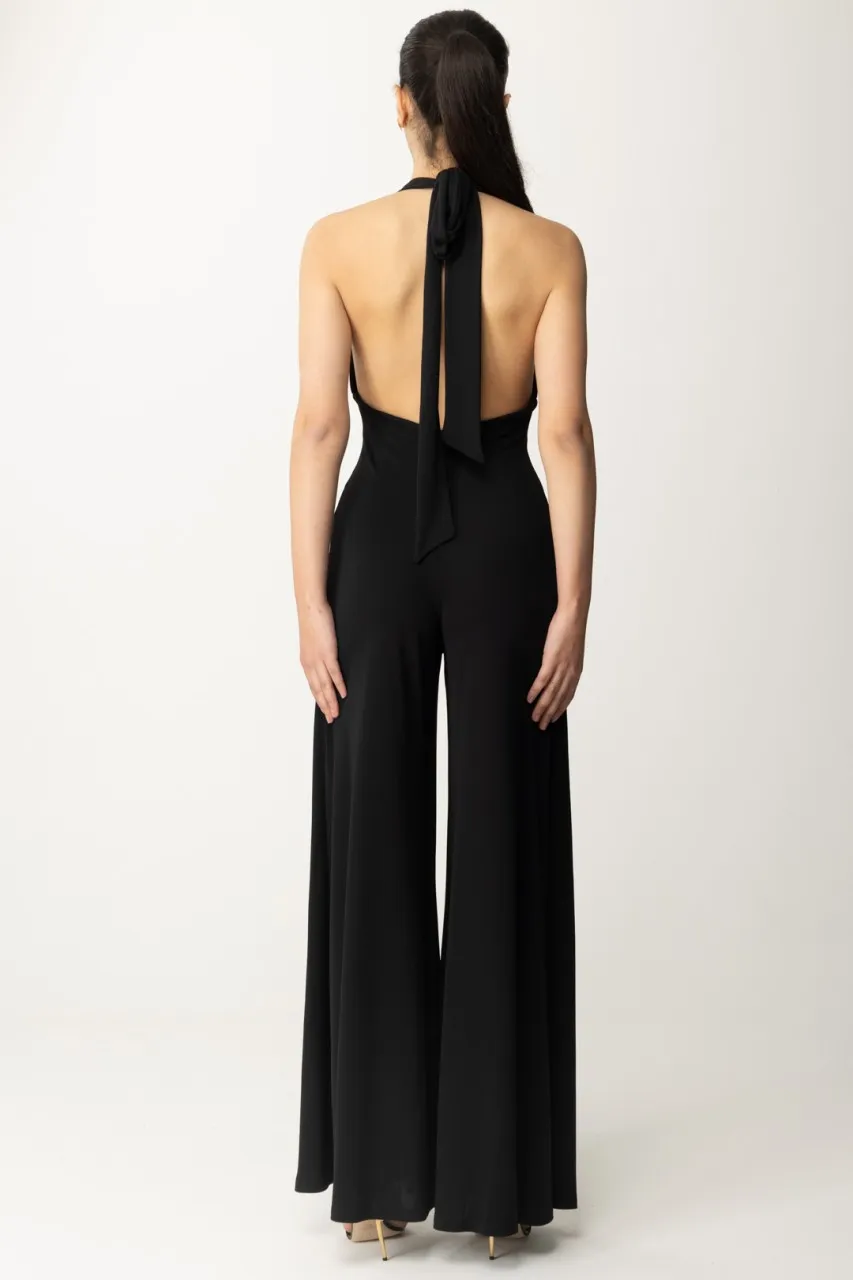 Tuta allacciata al collo Sienna Black